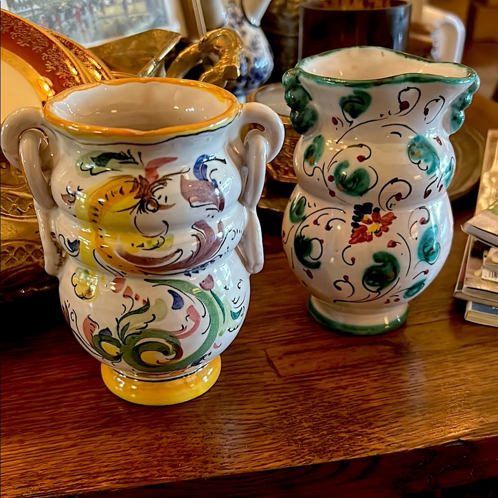 Handcrafted Multicolor Ceramic Vases